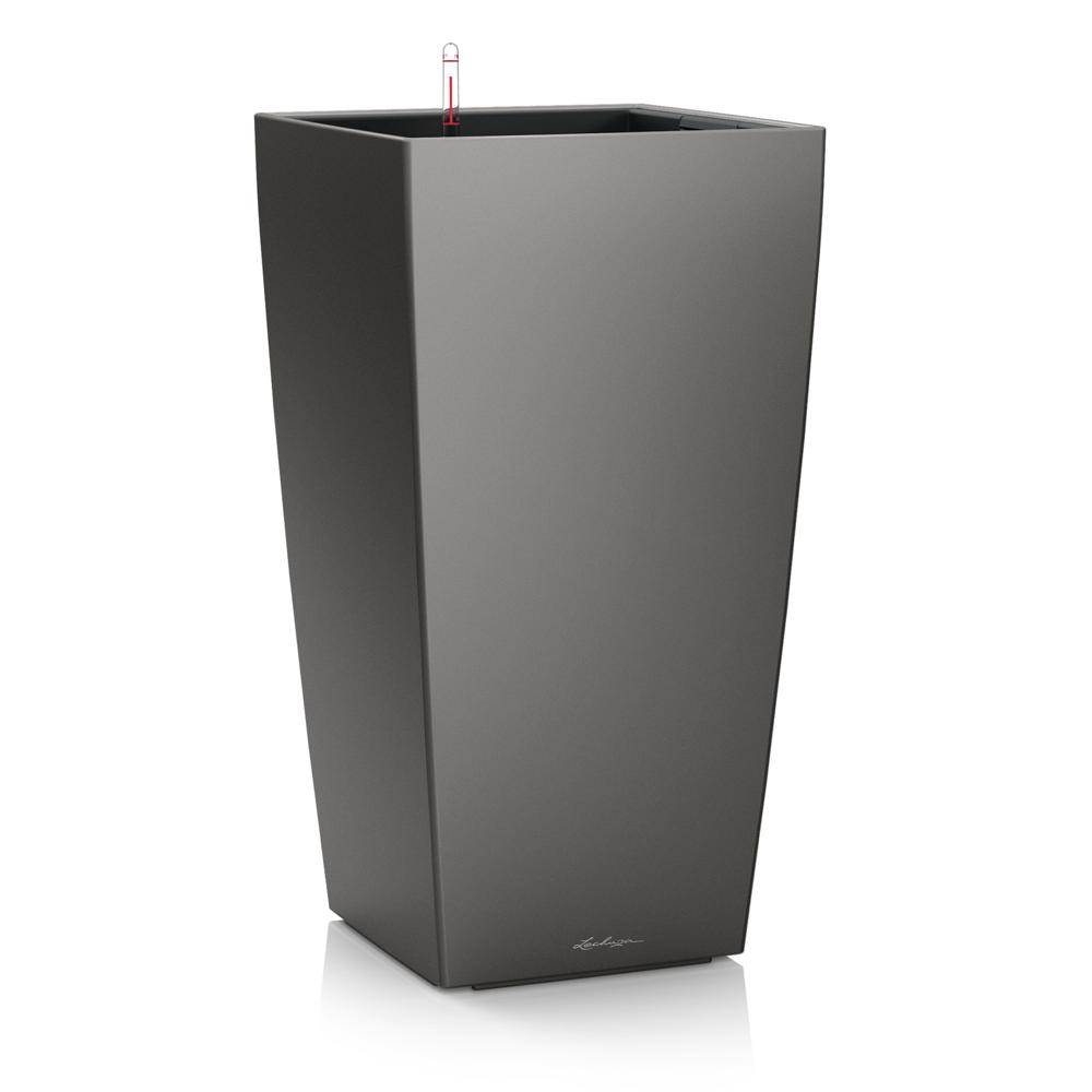 Lechuza - Cubico Premium 40 - kit complet, anthracite métallisé 75 cm Lechuza - Image 1