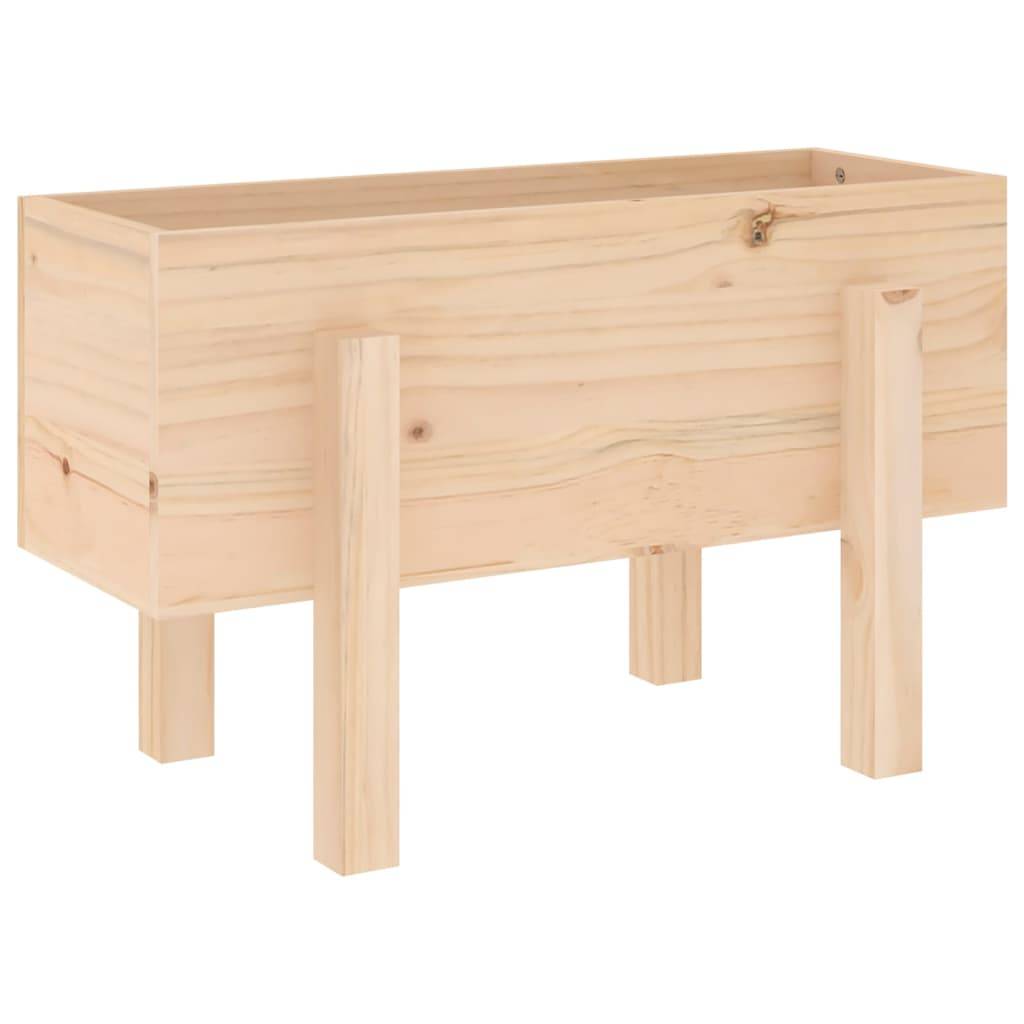 Vidaxl - Jardinière 62x30x38 cm bois massif de pin vidaXL 825177 - Image 2