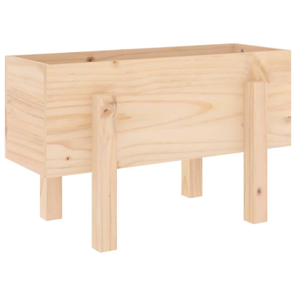 Vidaxl - Jardinière 62x30x38 cm bois massif de pin vidaXL 825177 - Image 7