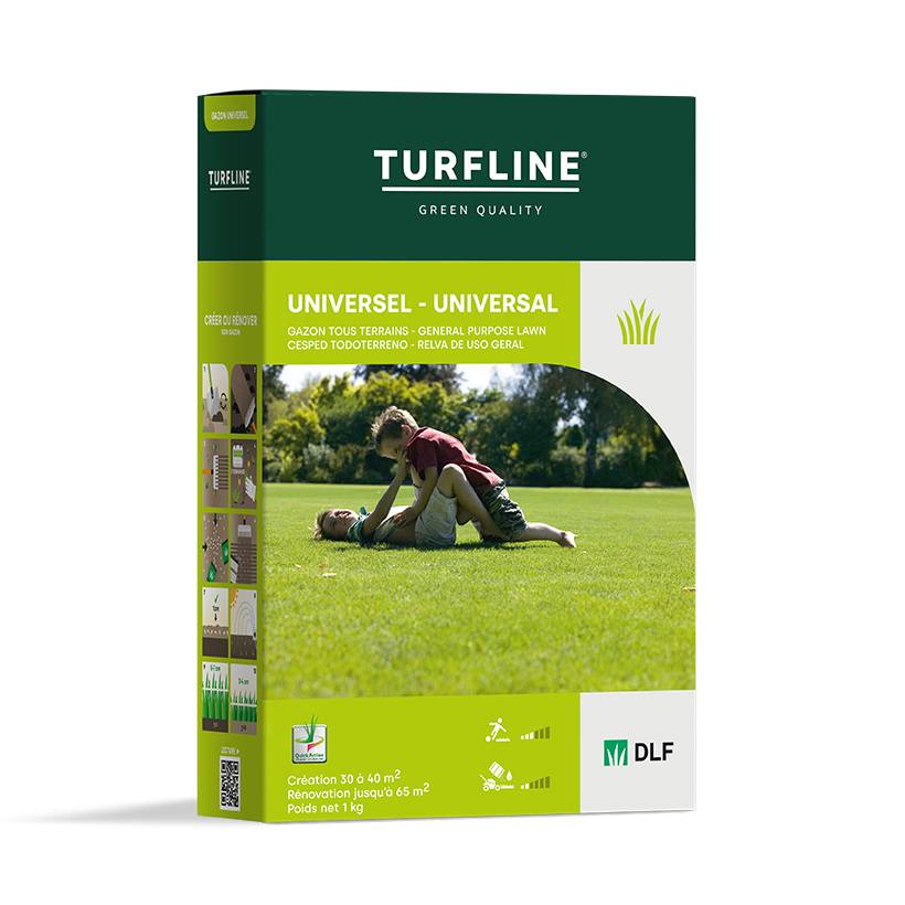 Promesse de Fleurs - Gazon universel TURFLINE La boite de 2.5 kg - pour 75m²