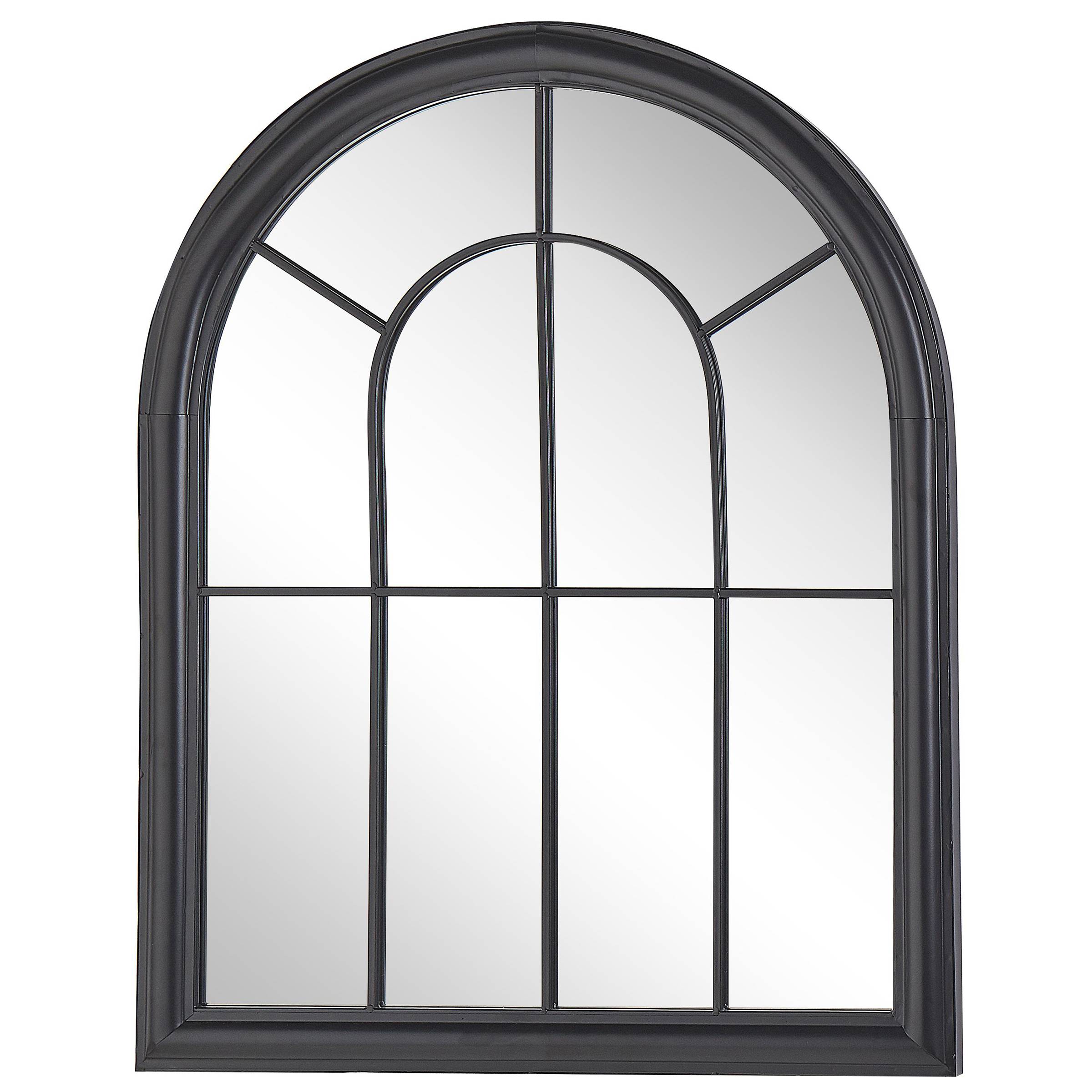 Beliani - Miroir Acier Noir EMBRY - Beliani - Image 2