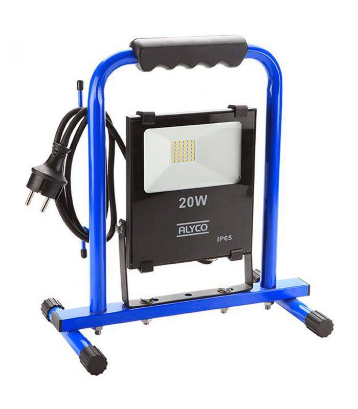ALYCO - Projecteur extra plat inclinable support métallique 20w smd ip65 alyco ALYCO 199225