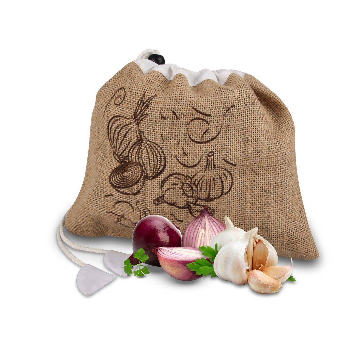 Petit sac à légumes réemployable Fackelmann Nature - Image 7