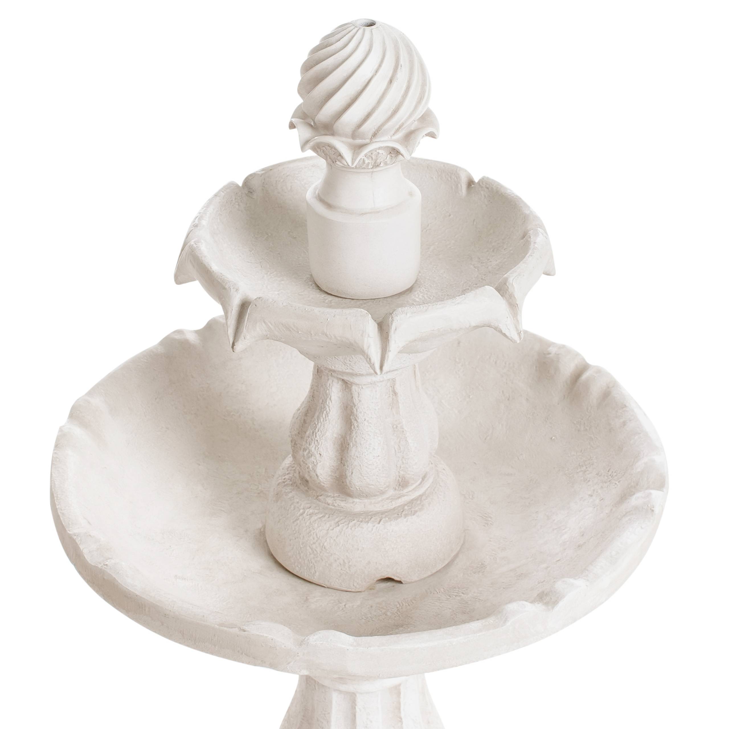 Beliani - Fontaine décorative Résine Beige clair LIMBARA - Beliani - Image 6