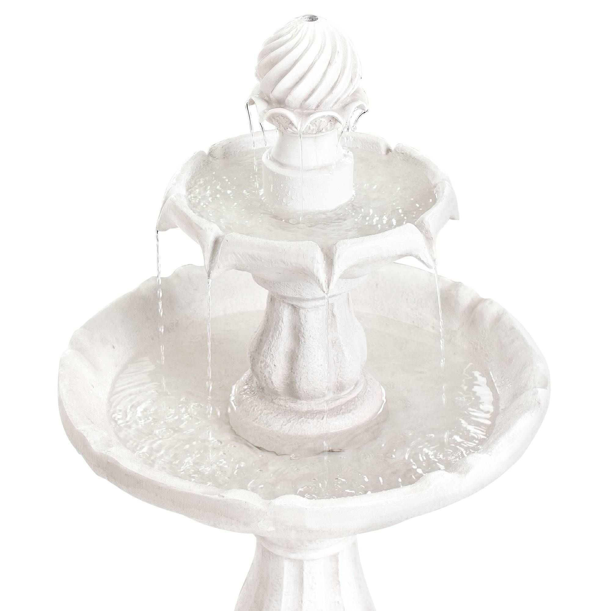Fontaine décorative Résine Beige clair LIMBARA - Beliani - Image 5