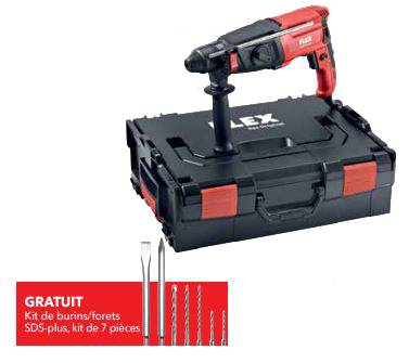 Marteau universel CHE 2-28 SDS-plus FLEX + forets/burins - 452327 - Image 1