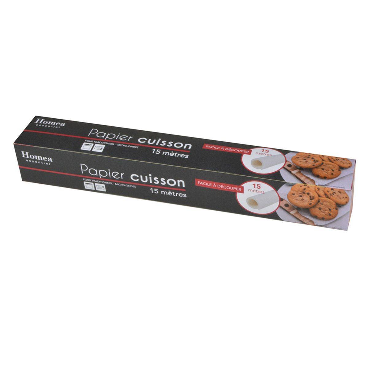 Papier Cuisson "Facile à Découper" 15m Beige - Image 1