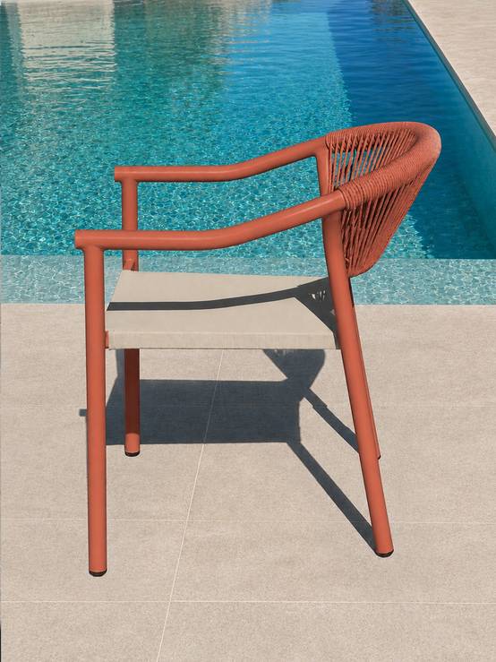 Dcb Garden - Lot de 2 fauteuils de jardin - - Terracotta - SUMBA - Image 2