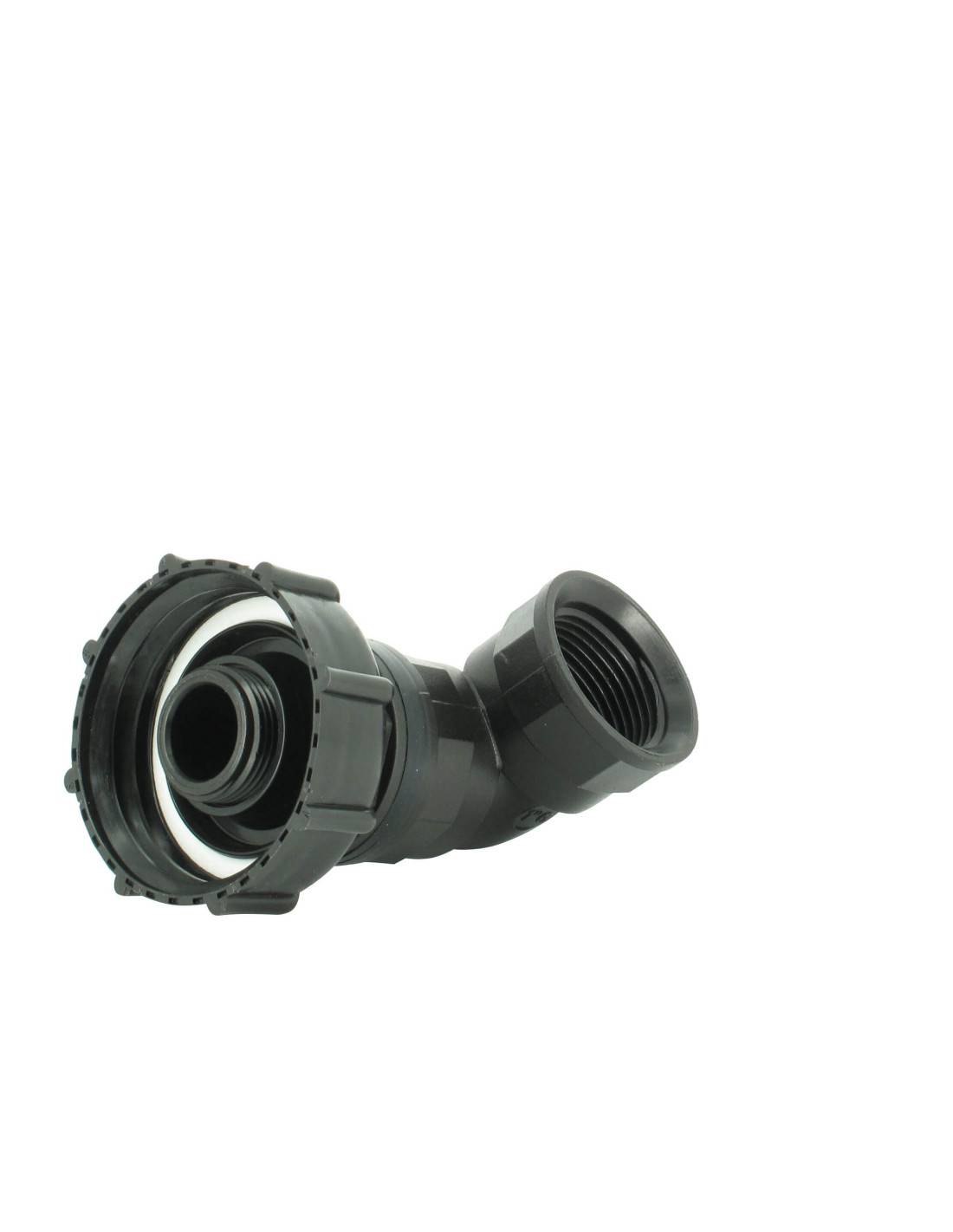 Raccord S60X6 - Sortie coudée femelle 1'' Pas gaz (26x34 mm) - Image 3