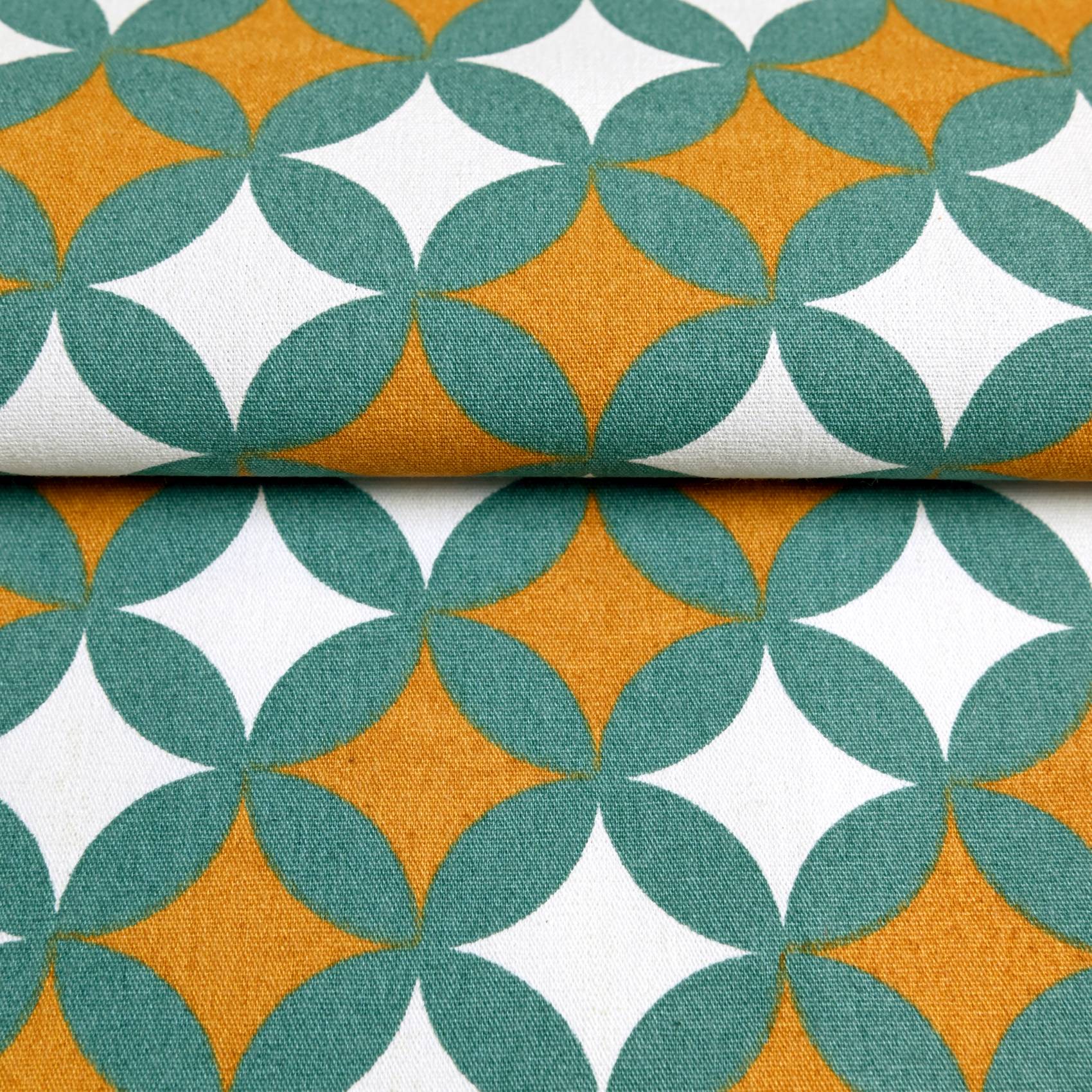 Home Maison - Torchons de cuisine motifs graphiques en coton - HOME MAISON - Coton - Vert - Image 3