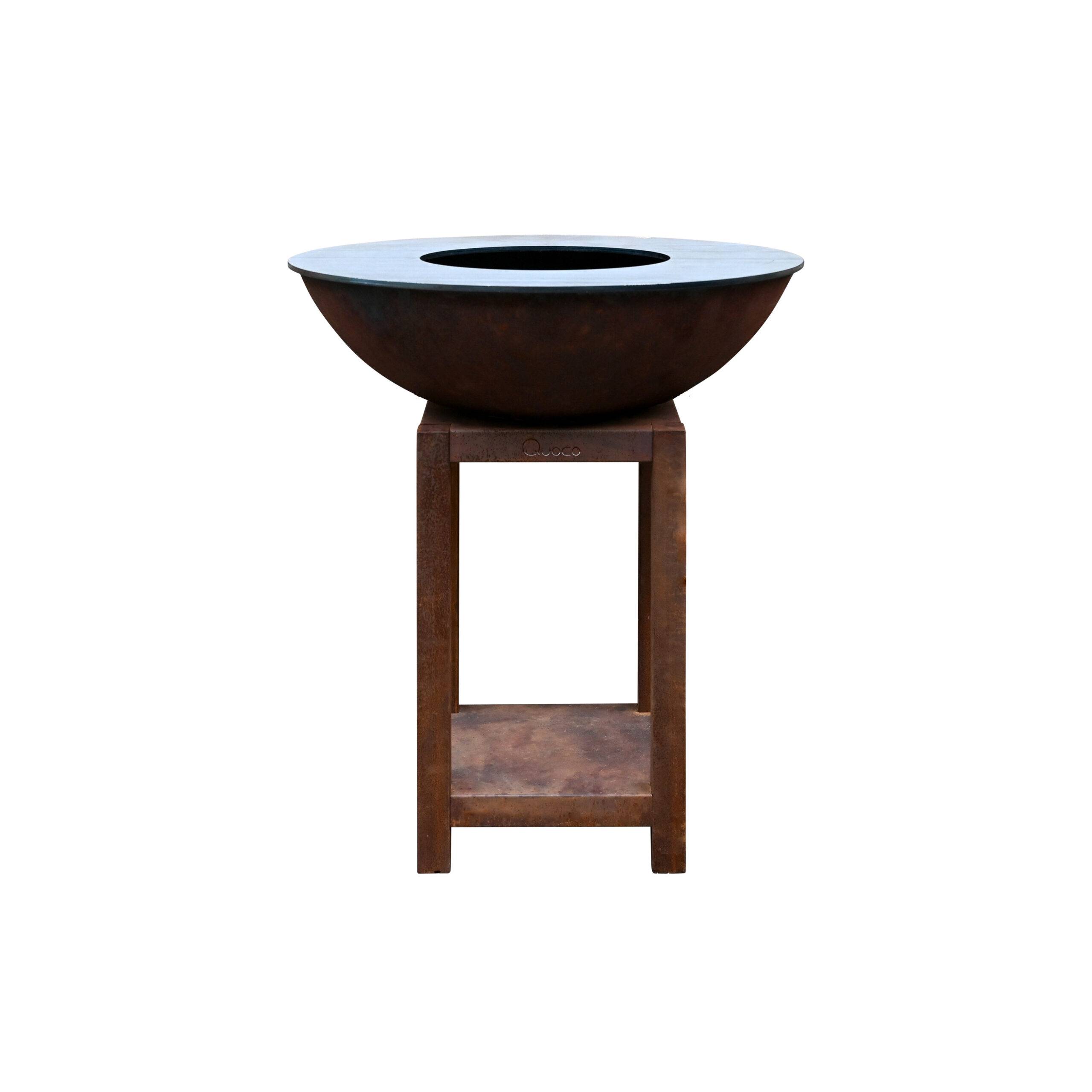 Brasero Piatto Montabile Medium Corten diam84 - Quoco - Image 2