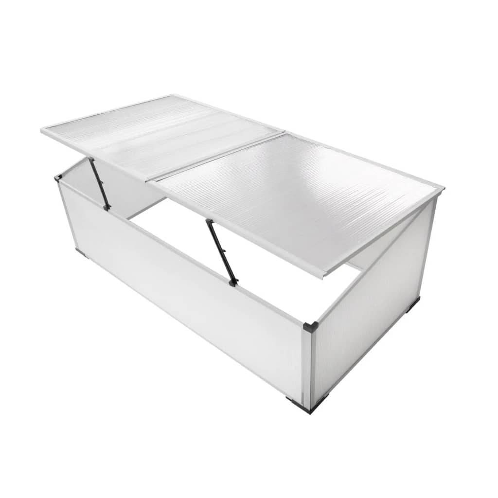PANGIVO - Serre froide polycarbonate et aluminium transparent 110 x 55 x 41 cm - PANGIVO - Image 1