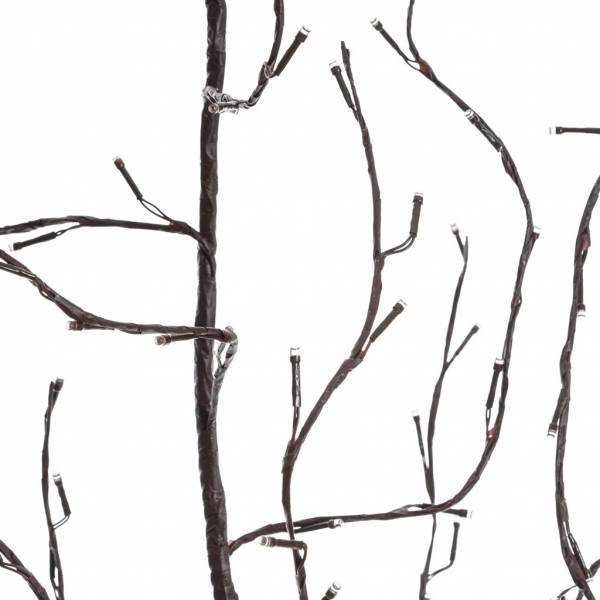 Lotti - Branche lumineuse murale marron LED blanc chaud Lotti - Image 8