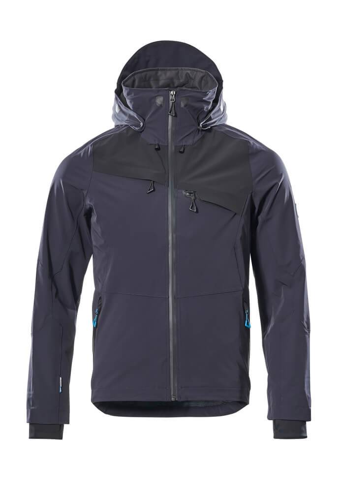 Mascot - Veste professionnelle d'extérieur imperméable Advanced - Taille XL - Marine foncé / Noir - MASCOT - 17001-411-01009 XL