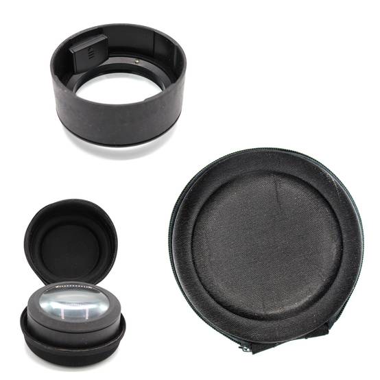 Loupe de lecture X5 FISHTEC Rétroéclairée 3 LED Compacte avec housse - Image 9