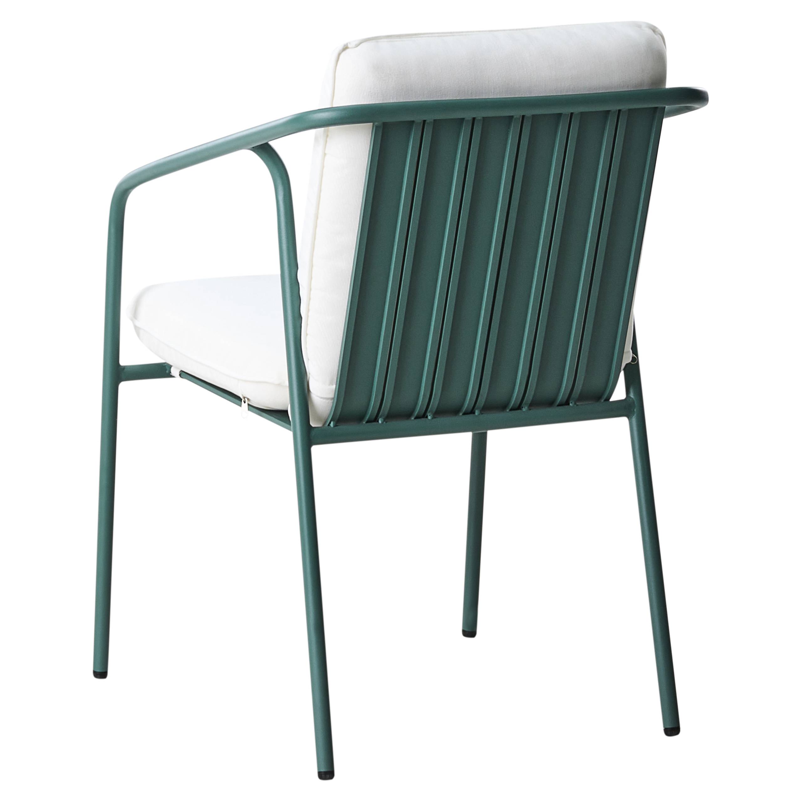 Chaise de jardin Aluminium Vert ASCIANO - Beliani - Image 5