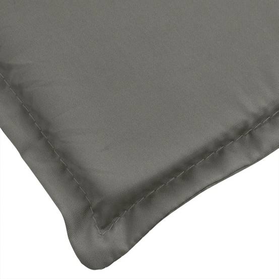 ComfortXL - Lot de 6 Coussins Dossier Bas Polyester Anti-glisse pour Chaise de Jardin Gris Foncé Mélangé 100x50cm – ComfortXL Outdoor Living - Image 9