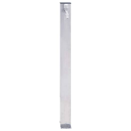 PANGIVO - Colonne à eau acier inoxydable gris 23.5 x 7 x 100 cm - PANGIVO - Image 2
