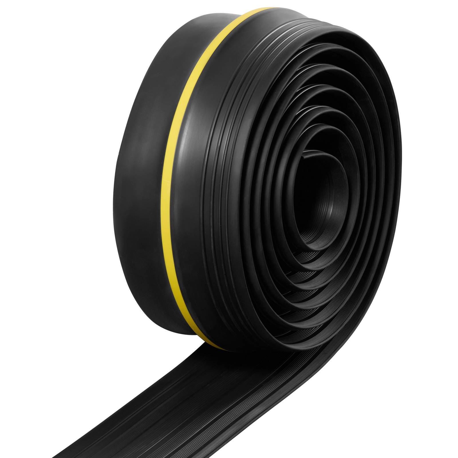 VEVOR Joint porte garage 3m, seuil universel, PVC épais, adhésif, noir. - Image 9