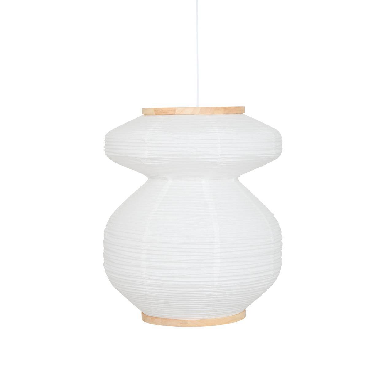 Atmosphera - Suspension Nika ronde D.45cm blanc - Atmosphera Créateur d'intérieur - Image 2