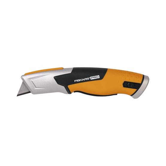 Fiskars - Cutter de sécurité Pro à lame retractable automatique CarbonMax™ - Image 1