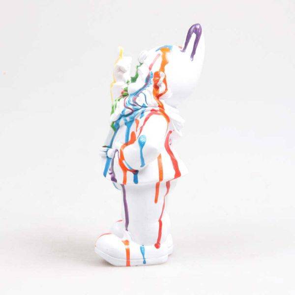 Stoobz - Nain de jardin en résine doigt d'honneur 7 x 8 x 20 cm Multicolore Stoobz - Image 6