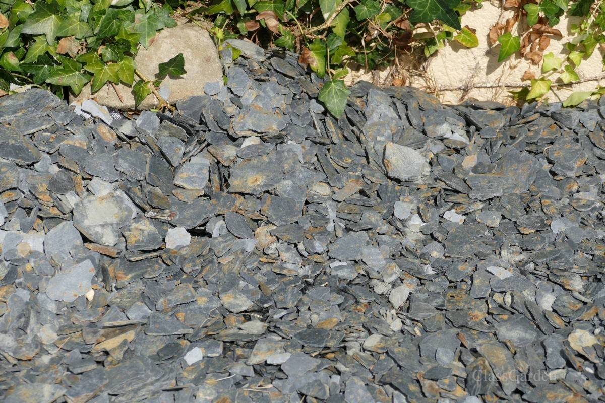 ClassGarden - Paillage Ardoise NOIR  10-40  Pack 10 m² - 24 sacs - 600 kg - Image 4