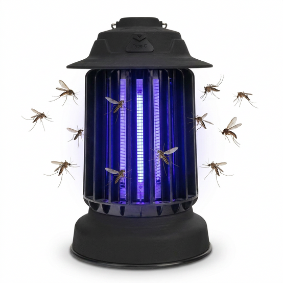 Piège à moustique d'extérieur auto-nettoyant EZIlight® Mosquito Garden MG 10 Black - Image 1