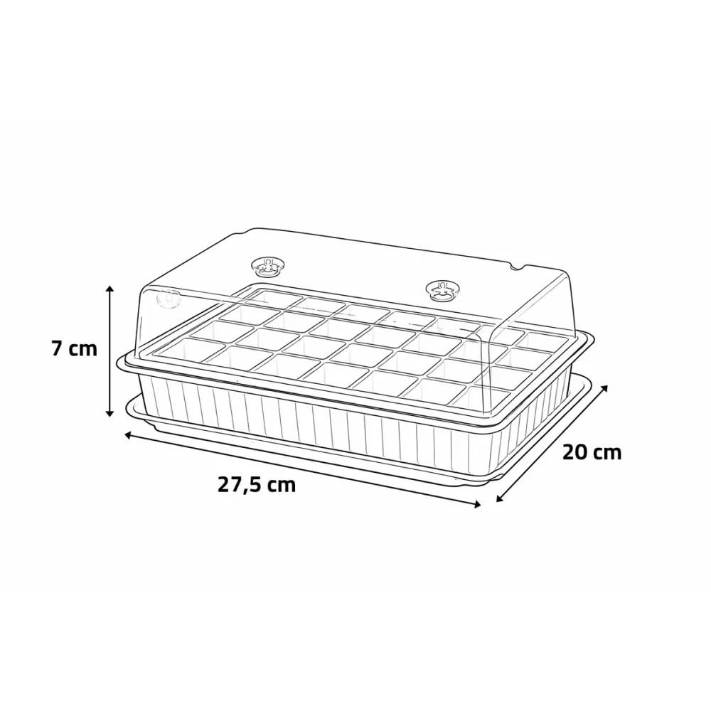 Autre - Kit de germination 27,5x20x7cm Progarden Progarden - Image 9