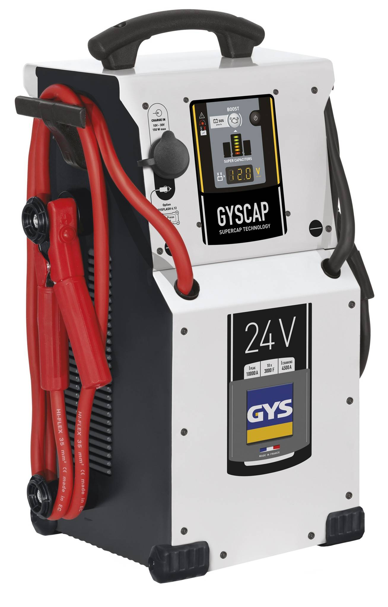 Booster Démarreur autonome à supercondensateurs GYSCAP 24V | 028944 - GYS