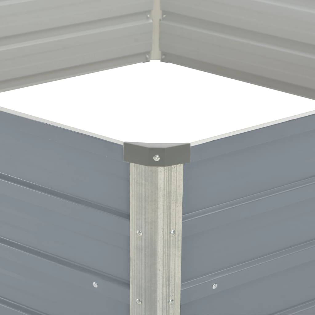 Prolenta Premium - Jardinière acier gris  129 x 129 x 45 cm  - Prolenta premium p324.9 - Image 4
