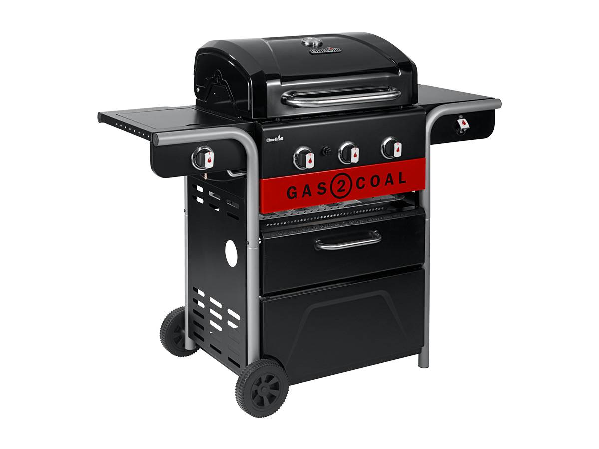 Char-broil - Barbecue à gaz et à charbon Gas2Coal 2.0 3B + Housse de protection - Char-Broil - Image 2