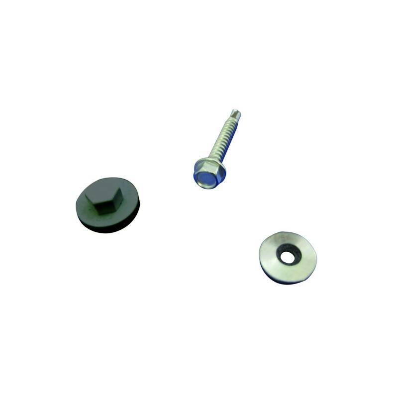 Kit de fixation pour profilé porteur (x40) - Coloris - Gris anthracite RAL 7016