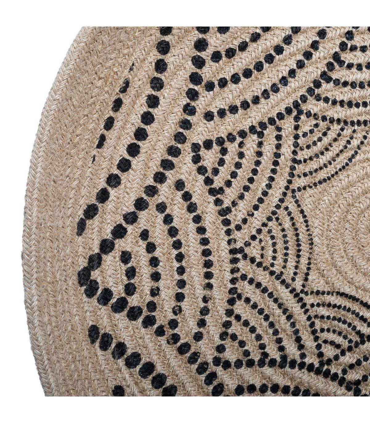Atmosphera - Set 2 Décorations Murales Paniers en Jute D 48.5 cm et D 38.5 cm - Image 4