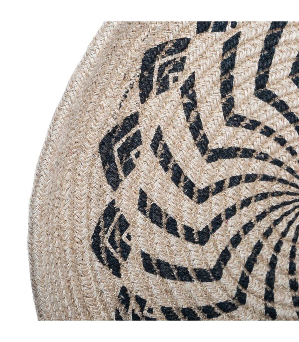 Atmosphera - Set 2 Décorations Murales Paniers en Jute D 48.5 cm et D 38.5 cm - Image 5