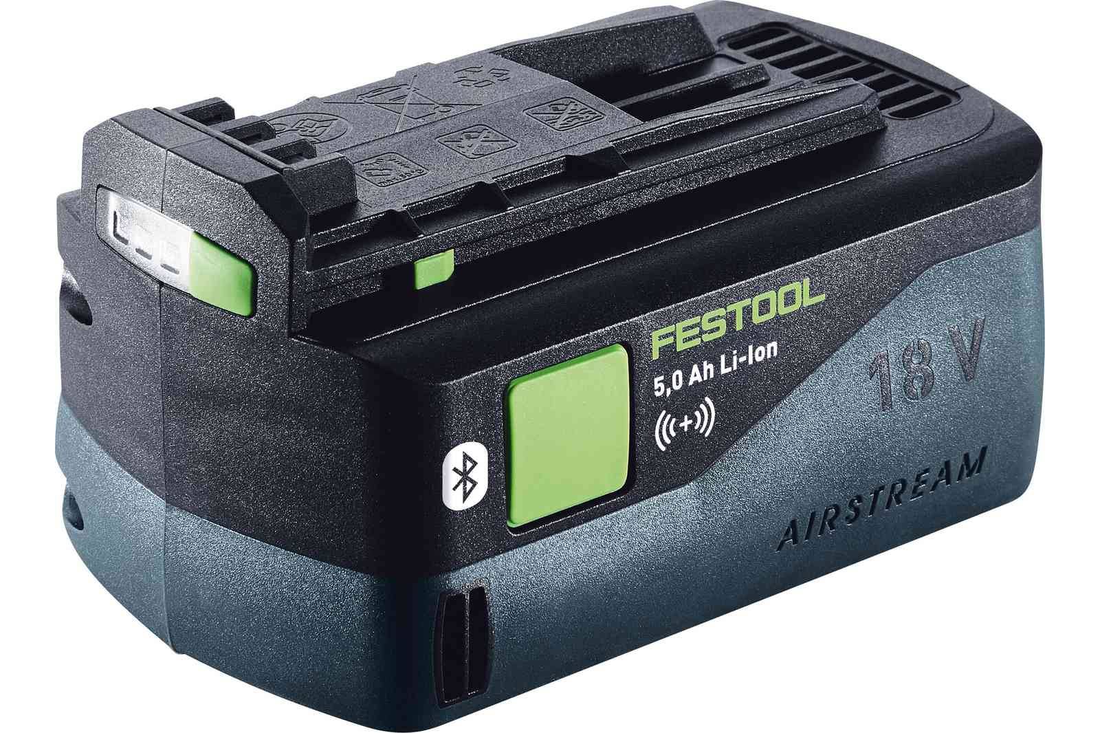 Scie circulaire à capot basculant sans fil HKC 55 EB-Basic-5,0 - FESTOOL - avec 1 batterie 18V 5.0Ah - Systainer - 577034 - Image 6