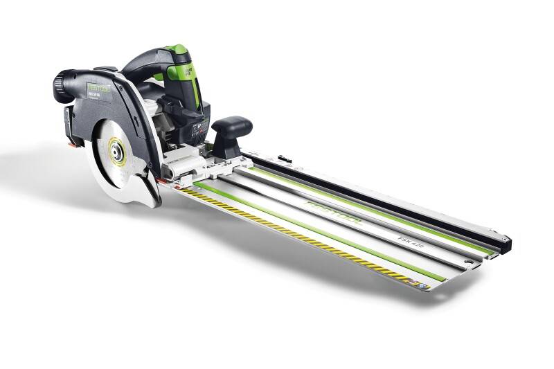 Scie circulaire à capot basculant sans fil HKC 55 EB-Basic-5,0 - FESTOOL - avec 1 batterie 18V 5.0Ah - Systainer - 577034 - Image 2