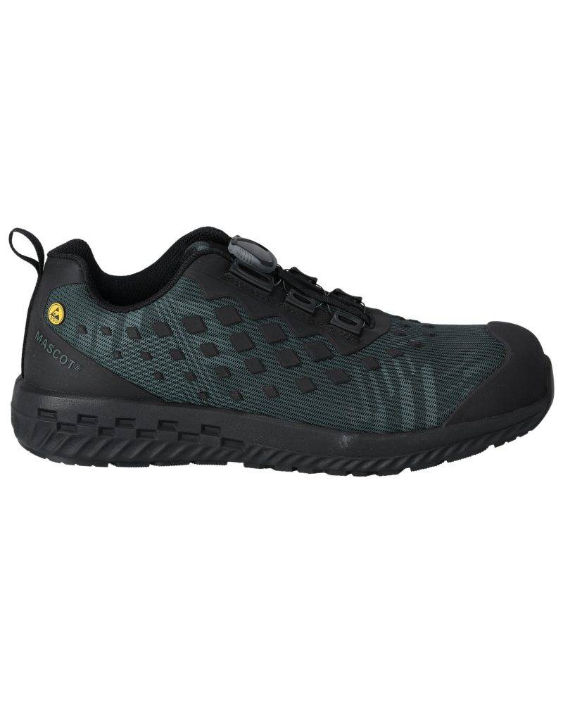 Chaussures de sécurité basses MASCOT BOA Fit system - F0650-704-Vert Forêt-42