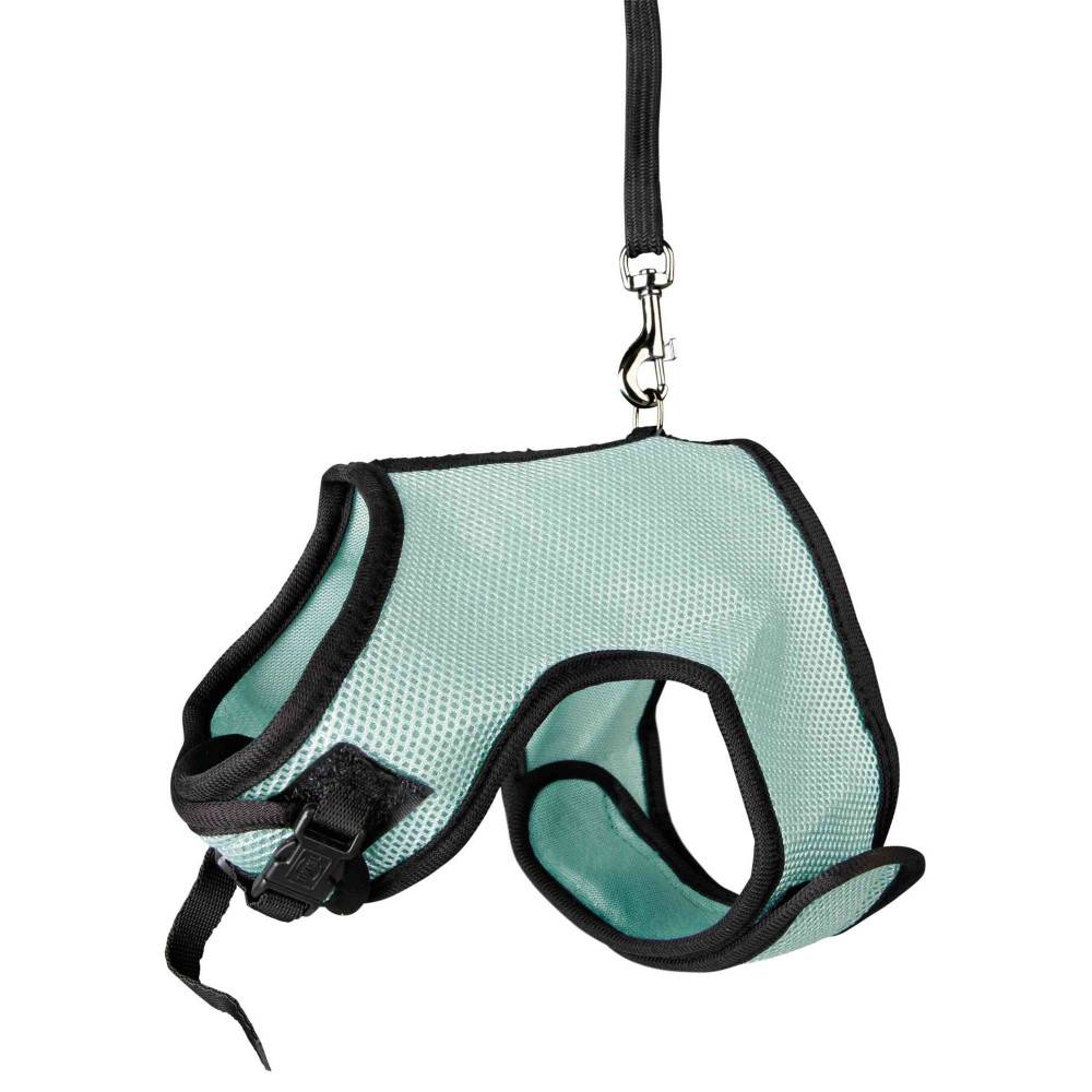 Trixie - Harnais doux avec laisse 1,2 m pour grand lapins - couleur aléatoire - Image 3