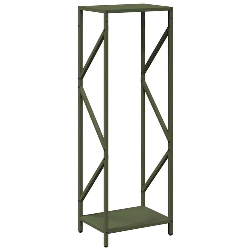 ComfortXL - Range-bûches design en acier pour stockage bois intérieur Vert Olive 100cm – ComfortXL Outdoor Living - Image 7