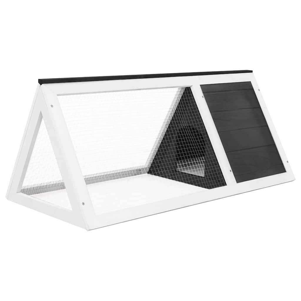 ComfortXL - Petit clapier enclos en bois pour rongeurs et lapins jardin Gris – ComfortXL Outdoor Living - Image 4