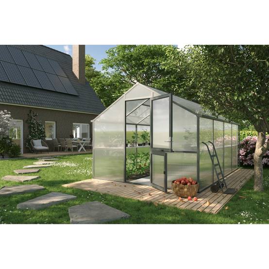Serre de jardin 12,74m² KGT Nelke IV, Anthracite - Image 2