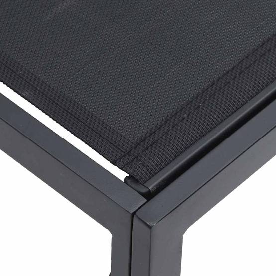 ComfortXL - Salon de Jardin Complet Aluminium Modulable 9 Places avec Table Basse pour Terrasse Noir – ComfortXL Outdoor Living - Image 9