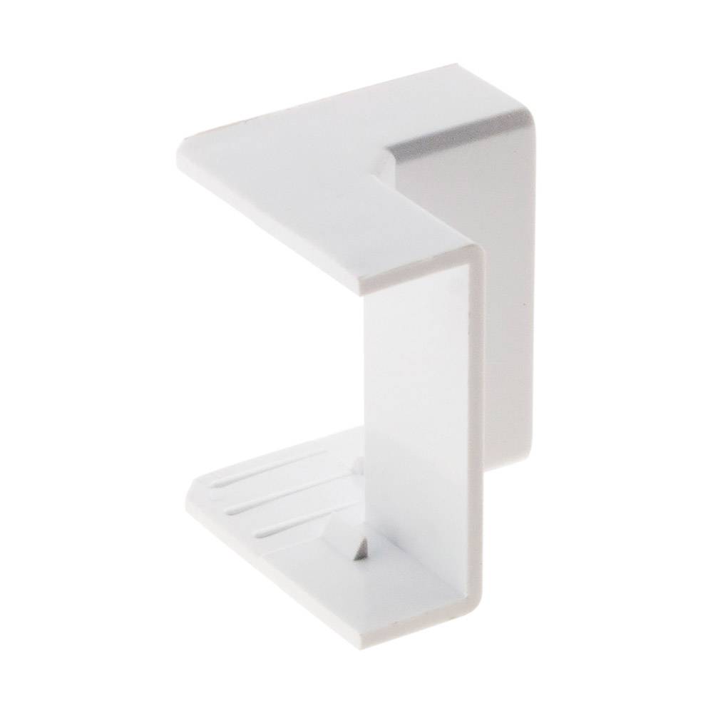 Zenitech - Angles intérieurs 30x10mm blanc lot de 2