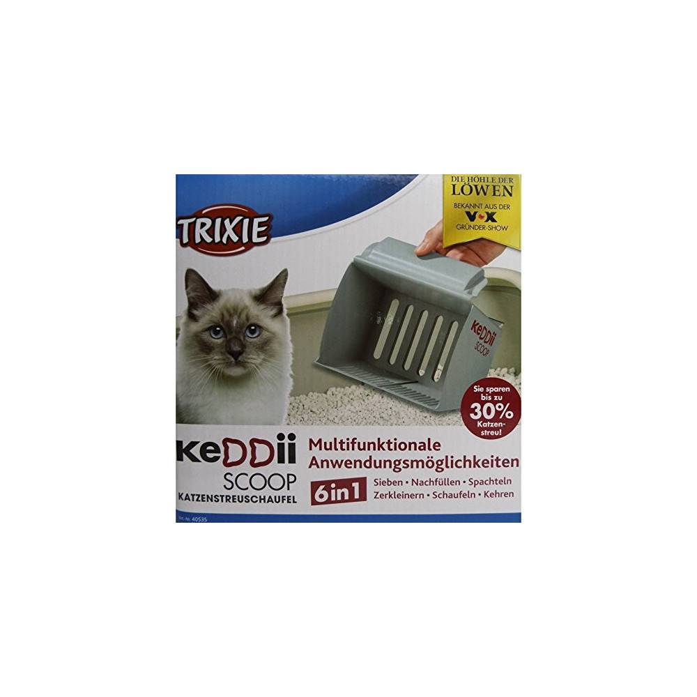 Trixie - Pelle à litière aggloméré. 6 en 1KeDDii scoop. grise. pour chat. - Image 8