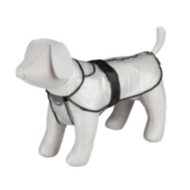 Trixie - Imperméable Tarbes en PVC Trixie pour chiens Taille M Longueur 46 cm Tour de ventre 46/66 cm