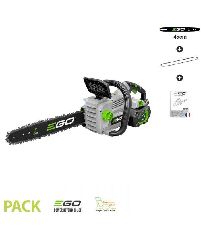 Ego Power + - Tronconneuse electrique 1800W à batterie guide Oregon 45 cm Ego Power CS1800E - Image 1