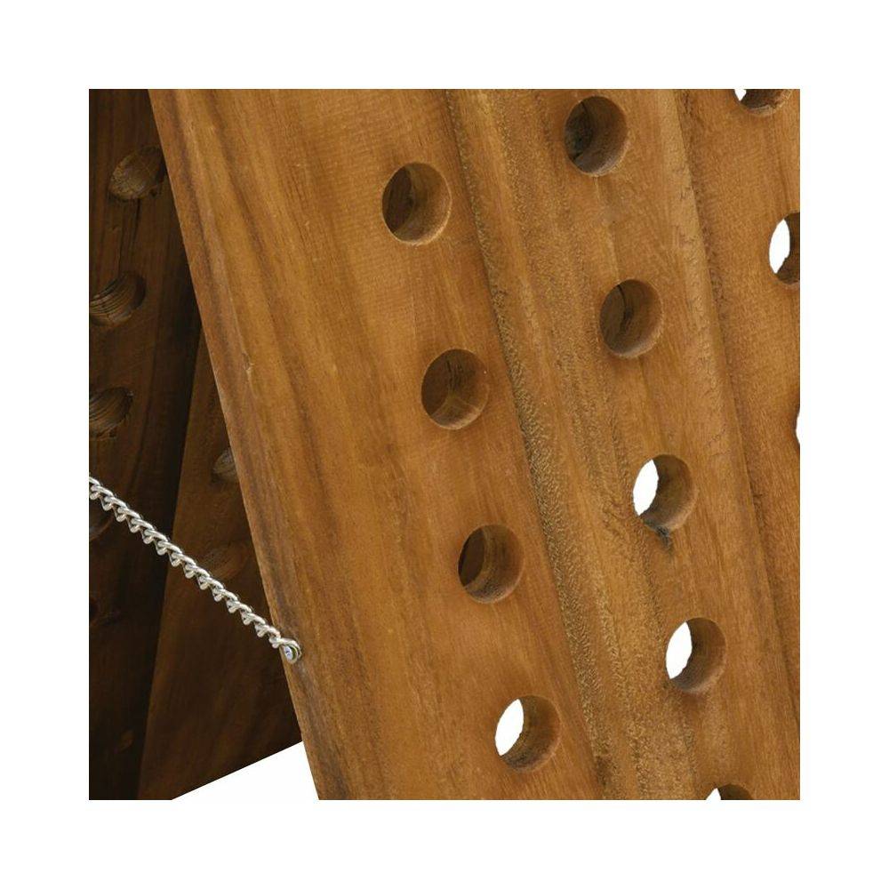 Aubry Gaspard - Grand porte-bouteilles en bois recyclé - Image 3