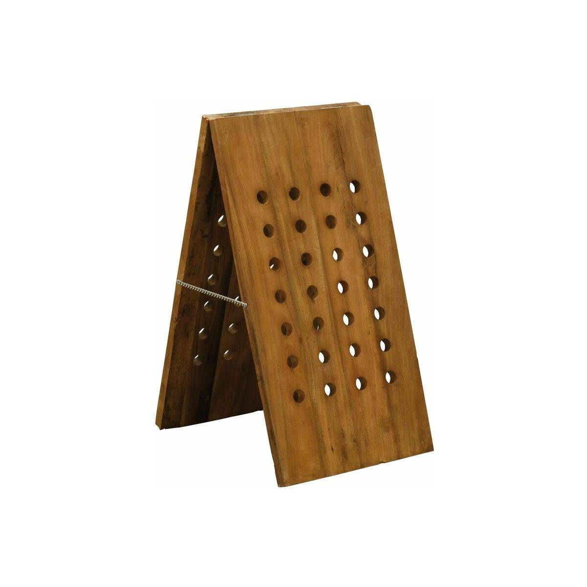Aubry Gaspard - Grand porte-bouteilles en bois recyclé - Image 1