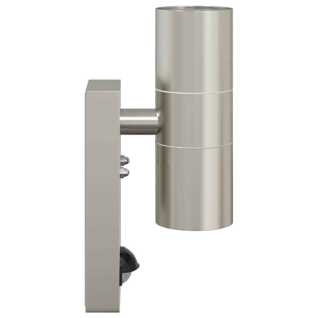 Applique murale extérieure - Lampe murale extérieure Argent 7 x 10 x 22 cm g249 - Image 4